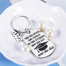Load image into Gallery viewer, Inspirational Gifts for Women Boss Nurse Graduation Boss Day Personalized Gifts for Teen Girls Birthday Mothers Day Christmas Present She Believed She Could So She Did Congratulations Gifts to Her