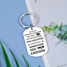 Load image into Gallery viewer, 2022 Graduation Gifts Back to School Keychain for Him Her Middle High School College Students Class of 2022 Senior Grad PHD MasterGraduates Inspirational Gifts for Women Men Boy Girl Son Daughter