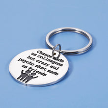 Load image into Gallery viewer, Coworker Leaving Gifts for Women Men Funny Goodbye Keychain for Colleague Workmate Retirement Farewell Going Away Present Employee Boss Day Leaving Away Goodbye Christmas Gifts for Him Her