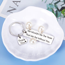 Load image into Gallery viewer, Boss Manager Supervisor Team Leader Appreciation Gifts for Women Men Thank You Keychain Gift for Soccer Baseball Swimming Coach Leader Coworker Leaving Going Away Retirement Birthday Christmas Gift