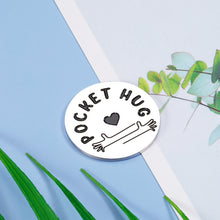 Load image into Gallery viewer, Boss Day Gift Token for Women Men Boss Leader Inspirational Pocket Hug for Manager Supervisor Mentor Coworker Birthday Christmas Retirement Leaving Stocking Stuffers Appreciation Gifts for Him Her