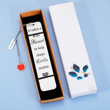 Load image into Gallery viewer, Teacher Appreciation Gifts for Women Men Bookmark with Chain 2022 Graduation Gifts for Teacher Birthday Christmas Valentine Day Present Back to School End of Year from Student