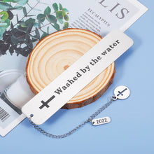 Load image into Gallery viewer, Baptism Gifts for Girl Boys Bookmark Gift for First Communion Christening Gifts for Goddaughter Godson Godchild Baby Girl Adult Baptism Gifts for Women Men Friends Catholic Gifts Religious Bookmarks