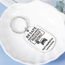 Load image into Gallery viewer, Sweet Sixteen Birthday Gift for Son Daughter from Mom New Driver Keychain Drive Safe Gift for Teenager Boy Girl Valentines Day Christmas Stocking Stuffers Graduation Gifts for Kids Him Her