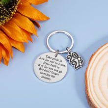 Load image into Gallery viewer, Inspirational Birthday Graduation Gifts Class 2021 Senior Students Keychain for Him Her Masters Nurse Students from College Medical High School Women Men Christmas Gifts to Daughter Son from Dad Mom