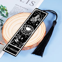 Load image into Gallery viewer, Bookmarks for Women Tarot Bookmark with Tassels for Book Lovers Best Friends Daughter Christmas Birthday Gifts for Bookish Kids Teenage Girls Mom Female Stocking Stuffers Book Club Gift Bookmarker