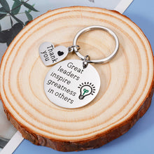 Load image into Gallery viewer, Boss Keychain Gifts for Women Men Lady Boss Leaders PM Thank You Gifts for Supervisor Mentor Manager Christmas Birthday Boss Day Valentine Retirement Leaving Gifts Office Keychain for Him Her Coworker