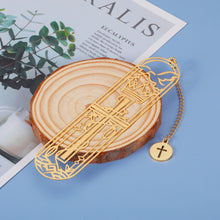 Load image into Gallery viewer, Bookmark Christian Gifts for Women Men Religious Bible Metal Bookmarks for Kids Book Lovers Christmas Birthday Gifts for Her Him Female Male Friends Church Supplies Stocking Stuffers Bookmarker