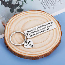 Load image into Gallery viewer, Coworker Leaving Gifts Keychain for Colleague Friends Boss Going Away Farewell Good Bye Retirement Thank You Appreciation Birthday Work Office Christmas Thanksgiving Gifts Women Men Inspirational