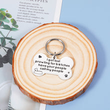 Load image into Gallery viewer, Funny Pet Dog Tag for Cats Dogs Puppys Kitty ID Tag Personalized Birthday Christmas Gifts for Dog Lovers Owner Women Stainless Steel Pet Tag Collar Tag