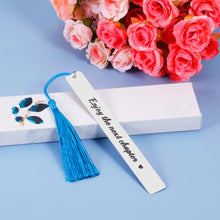 Load image into Gallery viewer, Bookmark Retirement Gifts for Women Men Book Lover Coworker Leaving New Job Gifts for Women Friends Christmas Inspirational Graduation Book Marks Gifts for Teen Boys Girls Students Her Book Club Gift
