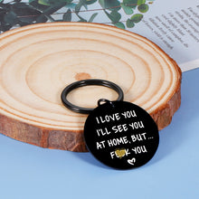 Load image into Gallery viewer, Funny Gifts for Husband Yellowstone Keychain Gifts from Wife Valentines Day Gifts for Him Men Boyfriend Birthday Anniversary Christmas for Hubby Fiance Couple I Love You