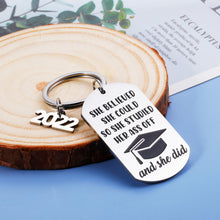 Load image into Gallery viewer, Inspirational Gifts for Women Boss Nurse Graduation Boss Day Personalized Gifts for Teen Girls Birthday Mothers Day Christmas Present She Believed She Could So She Did Congratulations Gifts to Her