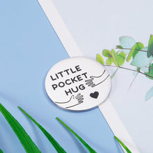 Load image into Gallery viewer, Pocket Hug Token Keepsake for Friend Missing You Gift for Him her Long Distance Relationship Isolation Lockdown Quarantine Gift Social Distancing Double-Sided Back to School Gift for Boy Girl