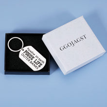 Load image into Gallery viewer, OuterBanks Keychain for Men Women Paradise on Earth Paradise on Earth Pogue Life Keychain Novelty Jewelry Gifts for Teenager Kids Daughter Son