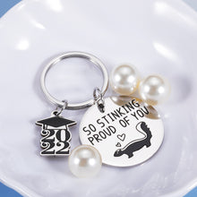 Load image into Gallery viewer, 2022 Graduation Gifts Back to School Keychain for Him Her Middle High School College Students Class of 2022 Senior Grad PHD MasterGraduates Inspirational Gifts for Women Men Boy Girl Son Daughter