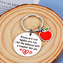 Load image into Gallery viewer, Teacher Appreciation Gifts for Women Men Inspirational Keychain for Teacher from Students 2022 Graduation Gifts Thank You Gifts for Her Him