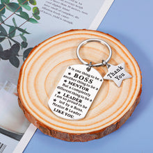 Load image into Gallery viewer, Boss Day Gifts for Women Men Appreciation Keychain Gifts for Bosses Mentor Leader Supervisor Office Leaving Birthday Christmas Going Away Thank You Retirement Gifts for Boss Lady Coworker Friend