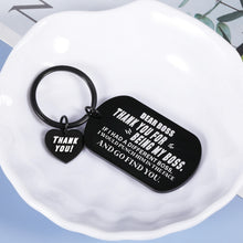 Load image into Gallery viewer, Funny Boss Keychain Gifts for Men Women Leaders Supervisor Mentor Manager Director Christmas Birthday Boss Day Anniversary Holiday Leaving Retirement Gifts Office Gifts for Coworkers Him Her
