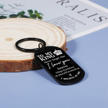 Load image into Gallery viewer, I Love You Gifts for Him Birthday Keychain Gifts for Boyfriend Anniversary Valentines Day Christmas Father's Day Gifts for Husband Boyfriend Him Men Fiance Engagement Wedding Gifts Key Ring Jewelry