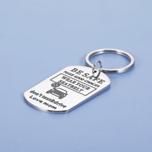 Load image into Gallery viewer, Sweet Sixteen Birthday Gift for Son Daughter from Mom New Driver Keychain Drive Safe Gift for Teenager Boy Girl Valentines Day Christmas Stocking Stuffers Graduation Gifts for Kids Him Her