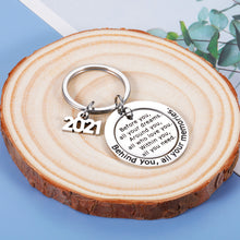 Load image into Gallery viewer, Graduation Gifts for Her Him 2021 High School College Inspirational Keychain Gifts for Women Men Best Friend Birthday Christmas Gift for Daughter Son from Dad Mom Grad Gifts for Senior 2021 Students Boys Girls…