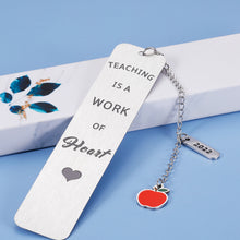 Load image into Gallery viewer, Teacher Appreciation Gifts for Women, Bookmarks for Teachers with Chain Thank You Gifts from Students Best Teacher Gifts 2022 Graduation Gifts Appreciation for Her