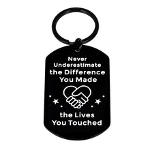 Load image into Gallery viewer, Retirement Gifts for Teacher Friends Coworker Boss Nurse Thank You Keychain Gifts for Men Women Colleague Farewell Office Going Away Goodbye Gifts Employee Appreciation Birthday Gifts Inspirational