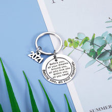 Load image into Gallery viewer, Graduation Gifts for Her Him 2021 High School College Inspirational Keychain Gifts for Women Men Best Friend Birthday Christmas Gift for Daughter Son from Dad Mom Grad Gifts for Senior 2021 Students Boys Girls…