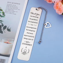 Load image into Gallery viewer, Boss Gifts for Women Men Leaders Bookmark for Employee Coworker Mentor Retirement Going Away Promotion for Colleague Mentor Staff Boss Day Thanksgiving Christmas Birthday Thank You Gifts to Him Her