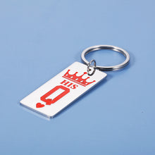 Load image into Gallery viewer, Couples Gifts King and Queen Valentines Day Gifts for Him Her His and Hers Matching Keychain Gifts for Boyfriend and Girlfriend Husband Anniversary Birthday Gifts Wedding Engagement Gifts Fiance Groom