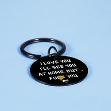Load image into Gallery viewer, Funny Gifts for Husband Yellowstone Keychain Gifts from Wife Valentines Day Gifts for Him Men Boyfriend Birthday Anniversary Christmas for Hubby Fiance Couple I Love You
