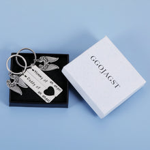 Load image into Gallery viewer, Loss of Baby Memorial Keychain Sympathy Gifts for Infant Child Loss Miscarriage Mommy Daddy of an Angel Keepsake Bereavement Stillborn Pregnancy Loss Gifts Remembrance Key Chain Jewelry