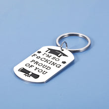 Load image into Gallery viewer, 2022 Graduation Gift Back to School Inspirational Keychain Gift for Son Daughter from Mom Dad Class of 2022 Gifts for Senior High School College Medical Student Grad Gift for Boy Girl Women Men
