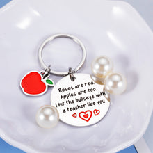 Load image into Gallery viewer, Teacher Appreciation Gifts for Women Men Inspirational Keychain for Teacher from Students 2022 Graduation Gifts Thank You Gifts for Her Him