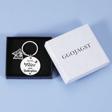Load image into Gallery viewer, Butterfly Keychain Memorial Gifts for Loss of Mother Grandmother Sister Daughter Friend Sympathy Gift In Memory of Loved One Gift Remembrance Condolences Gift for Loss Now She Flies with Butterflies