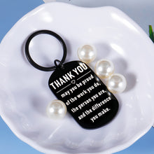 Load image into Gallery viewer, Coworker Leaving Gifts for Women Men Keychain Employee Staff Appreciation Gifts Bulk Team Office Farewell Going Away Goodbye Thank You Retirement Inspirational Christmas Gifts for Female Coworker Boss