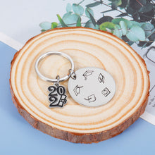 Load image into Gallery viewer, Inspirational Birthday Graduation Gifts Class 2021 Senior Students Keychain for Him Her Masters Nurse Students from College Medical High School Women Men Christmas Gifts to Daughter Son from Dad Mom