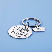 Load image into Gallery viewer, Inspirational Nurse Gift for Women Nurse Appreciation Keychain Gifts for RN Nurses Practitioner Pendant Thank You Charm for Nursing School Student Graduation Birthday Christmas Nurse’s Day Gift Female