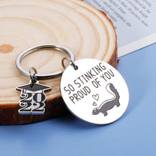 Load image into Gallery viewer, 2022 Graduation Gifts Back to School Keychain for Him Her Middle High School College Students Class of 2022 Senior Grad PHD MasterGraduates Inspirational Gifts for Women Men Boy Girl Son Daughter