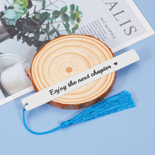 Load image into Gallery viewer, Bookmark Retirement Gifts for Women Men Book Lover Coworker Leaving New Job Gifts for Women Friends Christmas Inspirational Graduation Book Marks Gifts for Teen Boys Girls Students Her Book Club Gift