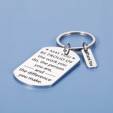Load image into Gallery viewer, Coworker Farewell Gifts Employee Appreciation Christmas Keychain Going Away Thank You Gifts for Women Boss Colleague Friend Coach Mentor Birthday Retirement Leaving Work Office Holiday Gifts Boss Day