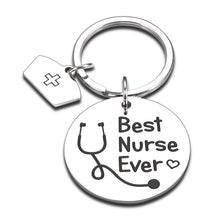 Load image into Gallery viewer, Inspirational Nurse Gift for Women Nurse Appreciation Keychain Gifts for RN Nurses Practitioner Pendant Thank You Charm for Nursing School Student Graduation Birthday Christmas Nurse’s Day Gift Female