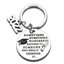 Load image into Gallery viewer, Inspirational Keychain Back to School Gift for Son Daughter from Mom Dad Graduation Gift for Him Her Class of 2022 Gifts for Senior High School College Medical Student Grad Gift for Boy Girl Women Men
