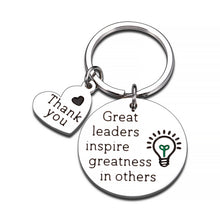 Load image into Gallery viewer, Boss Keychain Gifts for Women Men Lady Boss Leaders PM Thank You Gifts for Supervisor Mentor Manager Christmas Birthday Boss Day Valentine Retirement Leaving Gifts Office Keychain for Him Her Coworker
