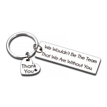Load image into Gallery viewer, Boss Manager Supervisor Team Leader Appreciation Gifts for Women Men Thank You Keychain Gift for Soccer Baseball Swimming Coach Leader Coworker Leaving Going Away Retirement Birthday Christmas Gift