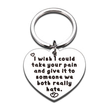 Load image into Gallery viewer, Get Well Soon Gifts for Women Men After Surgery Breast Cancer Stress Relief Keychain Gifts for Women Sorry for Your Loss Gifts Condolences Gifts for Divorce Sickness Illness Christmas Stocking Stuffer