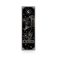 Load image into Gallery viewer, Tarot the Moon Bookmark Book Lovers Birthday Gifts for Women Men Bookmarks for Friend Bookish Female Christmas Gifts for Kids Teenage Girls Mom Daughter Her Stocking Stuffers Book Club Gift Bookmarker