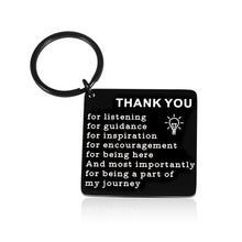Load image into Gallery viewer, Appreciation Keychain Gifts for Boss Mentor Leader Supervisor Thank You Gift for Teacher Coach Going Away Farewell Goodbye Gifts for Coworker Christmas Birthday Retirement Gift for Mentor