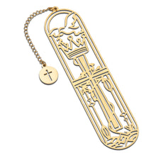 Load image into Gallery viewer, Bookmark Christian Gifts for Women Men Religious Bible Metal Bookmarks for Kids Book Lovers Christmas Birthday Gifts for Her Him Female Male Friends Church Supplies Stocking Stuffers Bookmarker